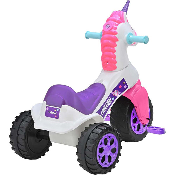 Triciclo Prinsel Racer Unicornio Blanco 1471