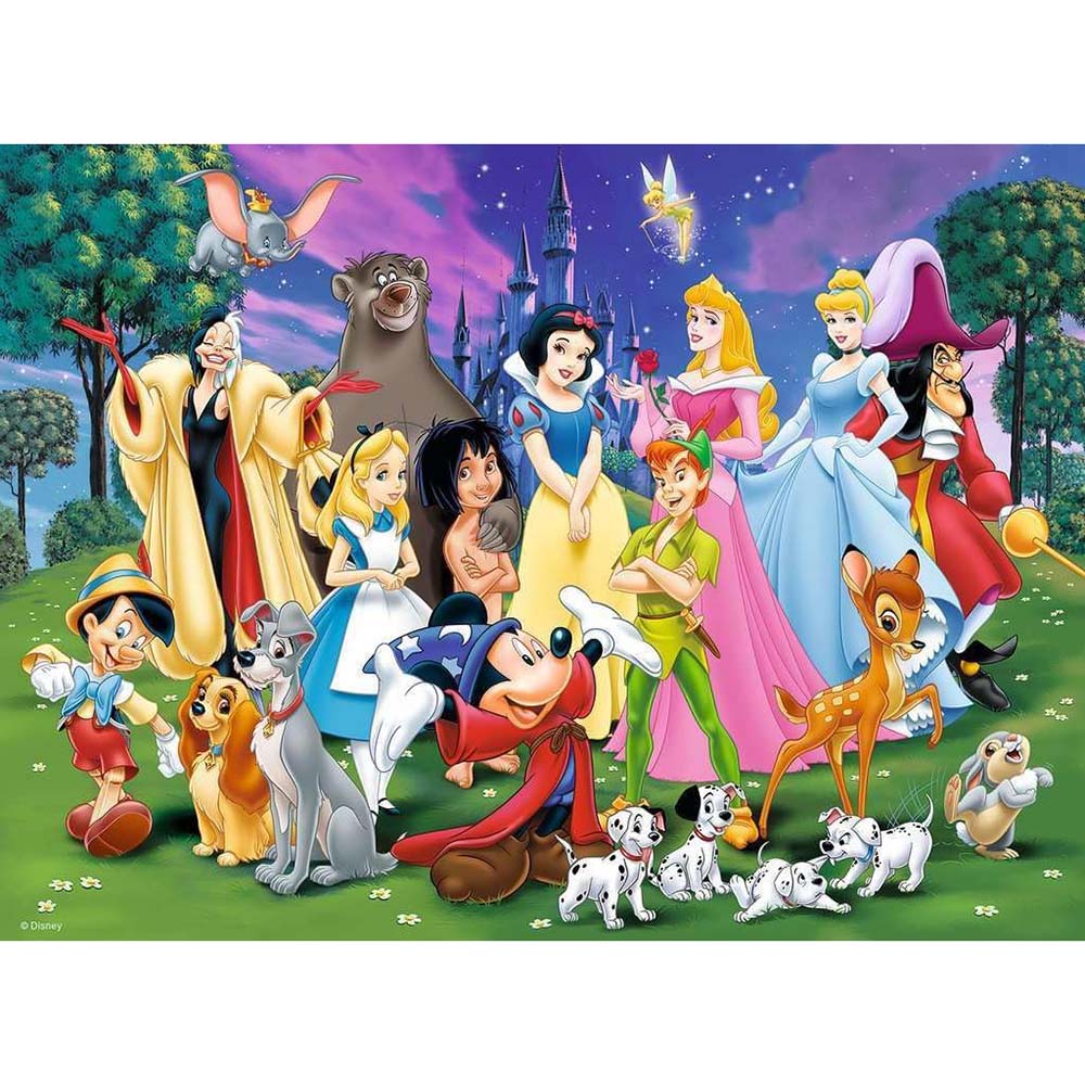 Ravensburger 12698 Rompecabezas 200 piezas XXL Favoritos de Disney ...