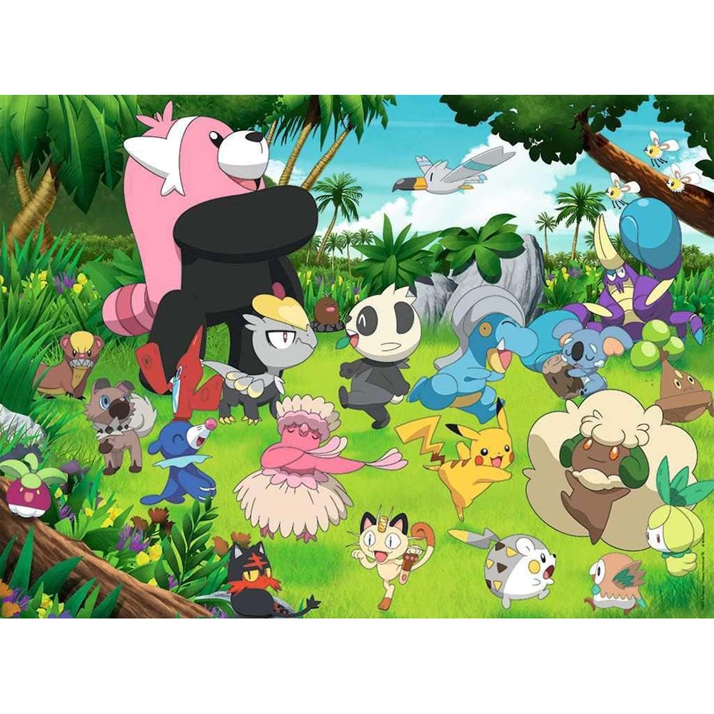 Ravensburger 13245 Rompecabezas 300 XXL piezas Pokémon, rompecabezas