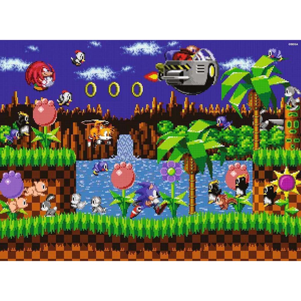 Ravensburger 12001135 Rompecabezas 500 piezas Sonic, rompecabezas