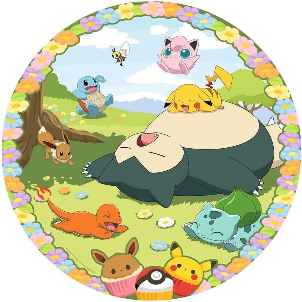 Ravensburger 12001131 Rompecabezas 500 piezas Pokémon de Flores, rompecabezas