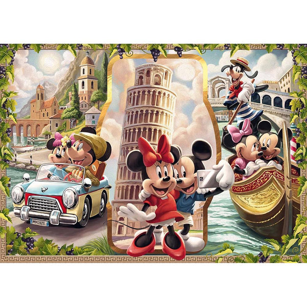 Ravensburger 12000498 Rompecabezas 1000 piezas Disney Mickey y Minnie