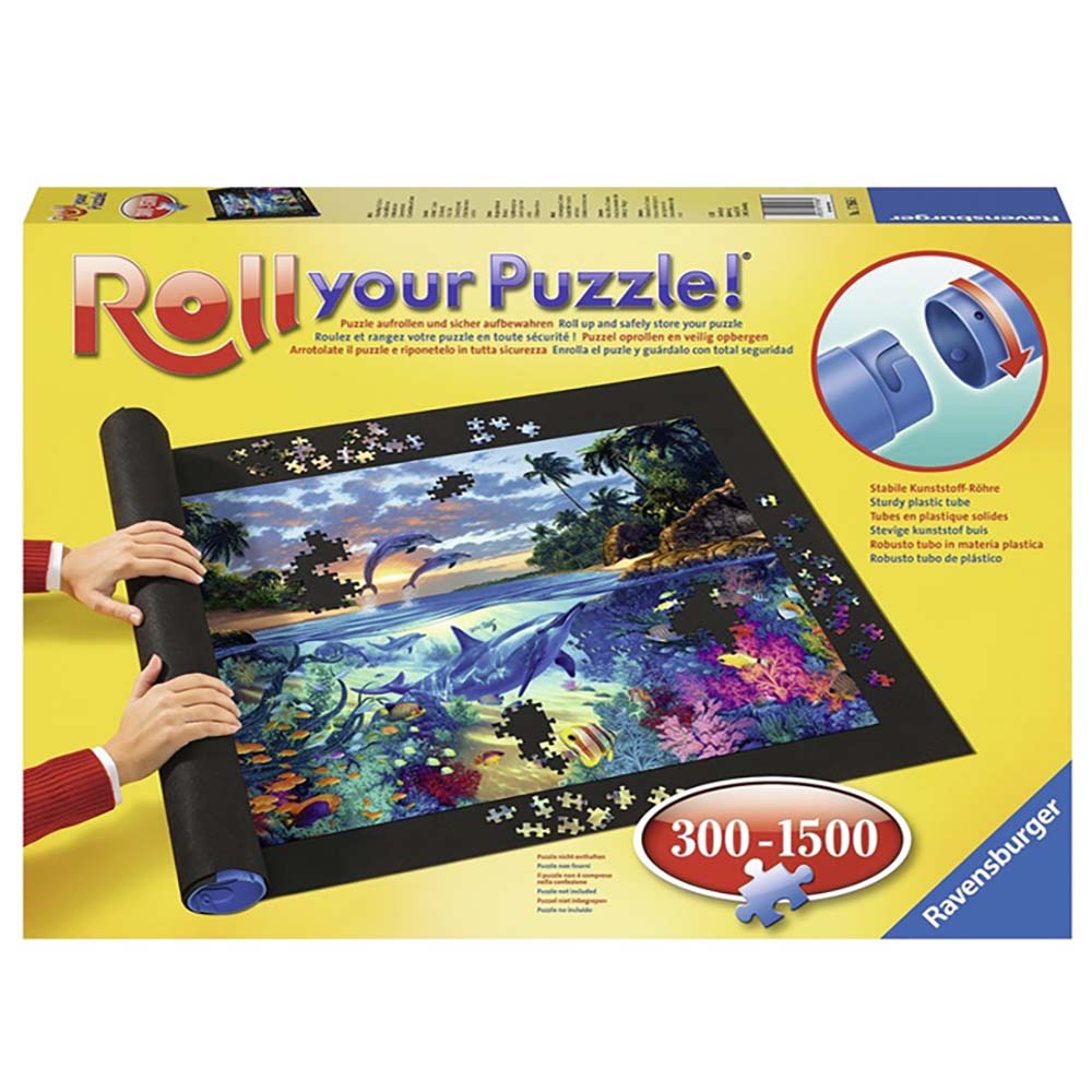 Ravensburger 17956 Porta Rompecabezas Capacidad de 300 a 1500 Piezas, accesorios para rompecabezas