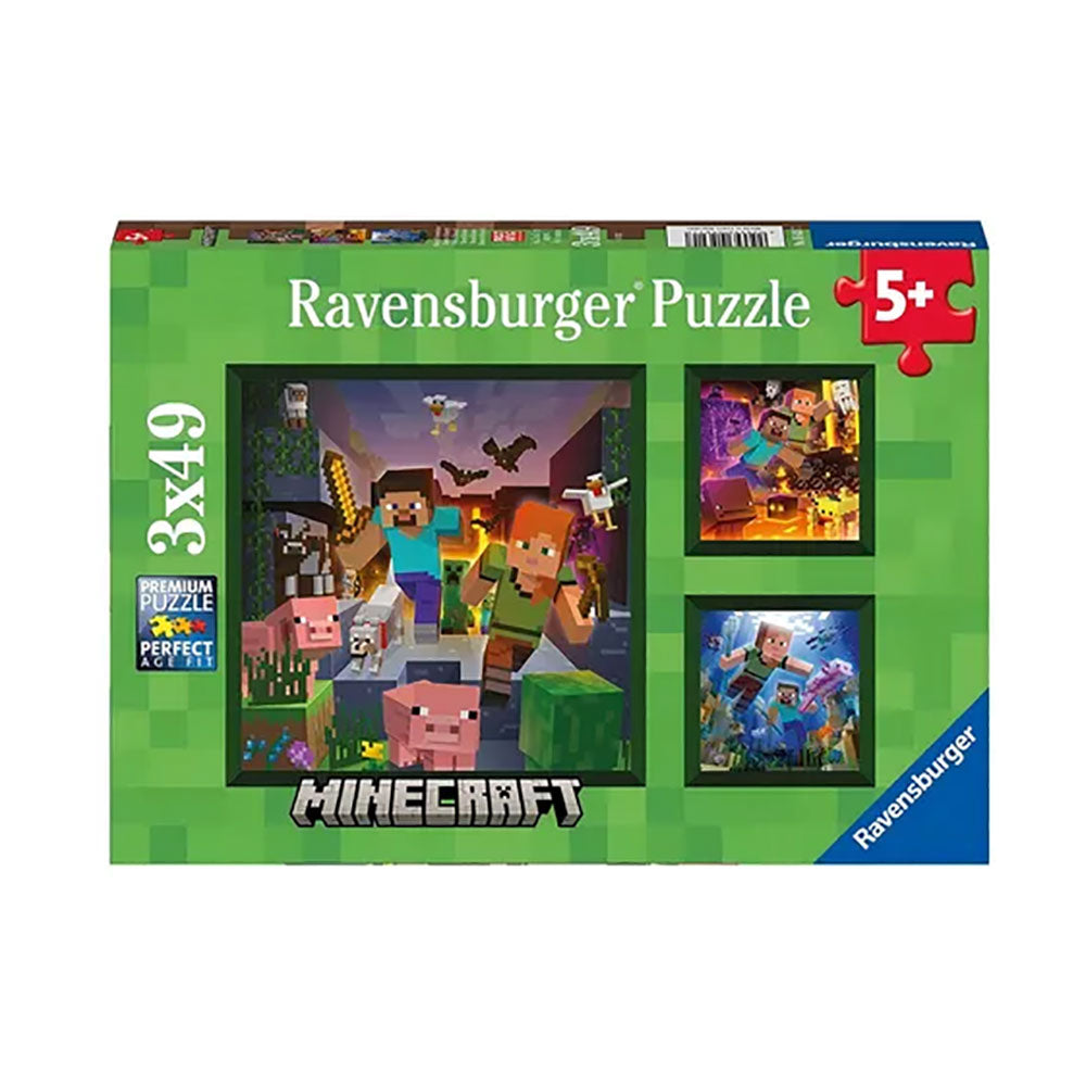 Minecraft Biomes 3X49P 5621, rompecabezas
