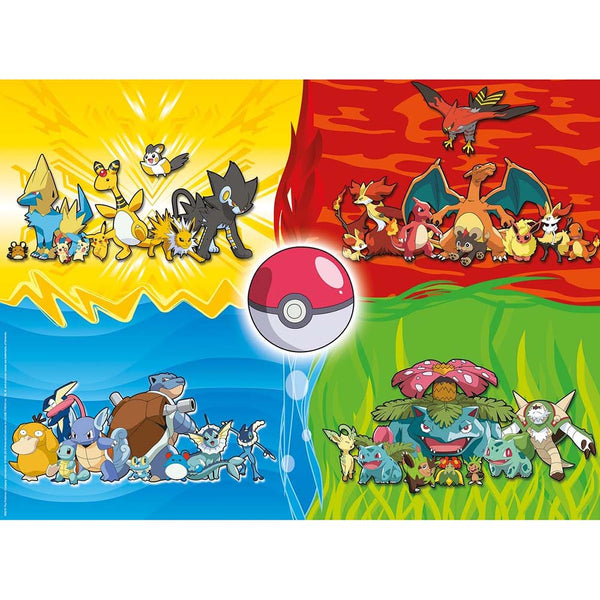 Ravensburger Pokémon Rompecabezas Infantil XXL 100 Piezas Pikachu y Amigos
