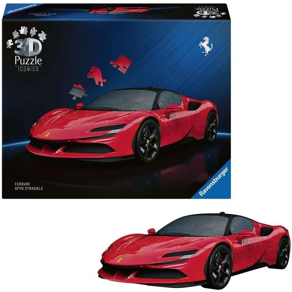 Ravensburger 3D Puzzle Ferrari SF90 Stradale 108 Piezas