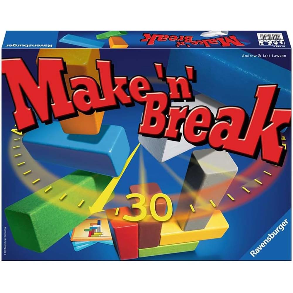 Ravensburger Make'n Break – Juego de Mesa de Retos de Construcción 26402