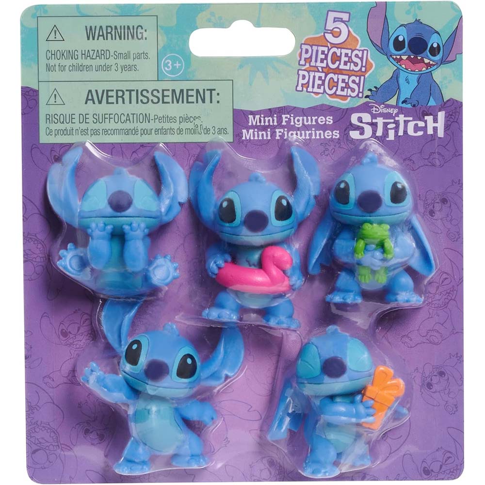 Stitch 5 Pack Mini Figure Set 46267, figuras de acción
