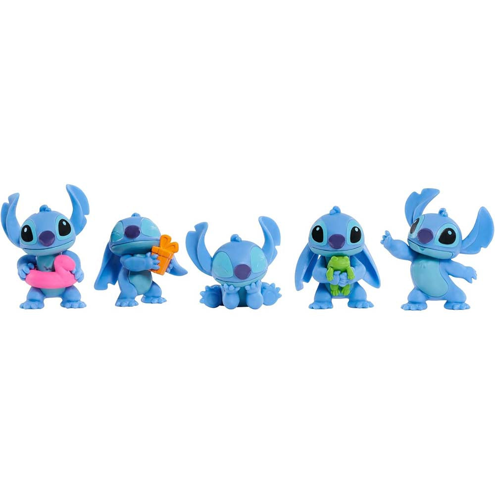 Stitch 5 Pack Mini Figure Set 46267, figuras de acción