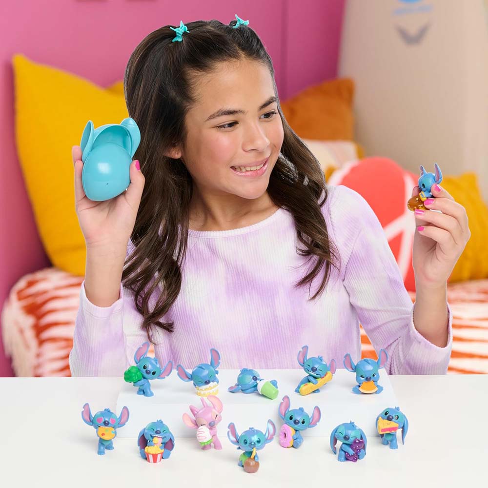 Stitch Feed Me Series Capsule Mini Figures Series 3 (46288), coleccionables sorpresa