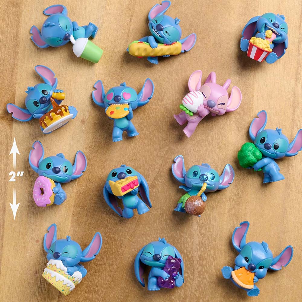 Stitch Feed Me Series Capsule Mini Figures Series 3 (46288), coleccionables sorpresa
