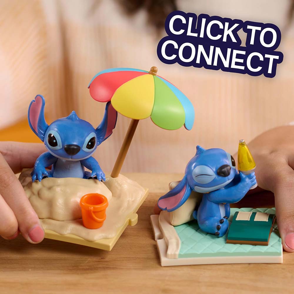 Stitch Movie Time Collectible Figs 46109, figuras de acción