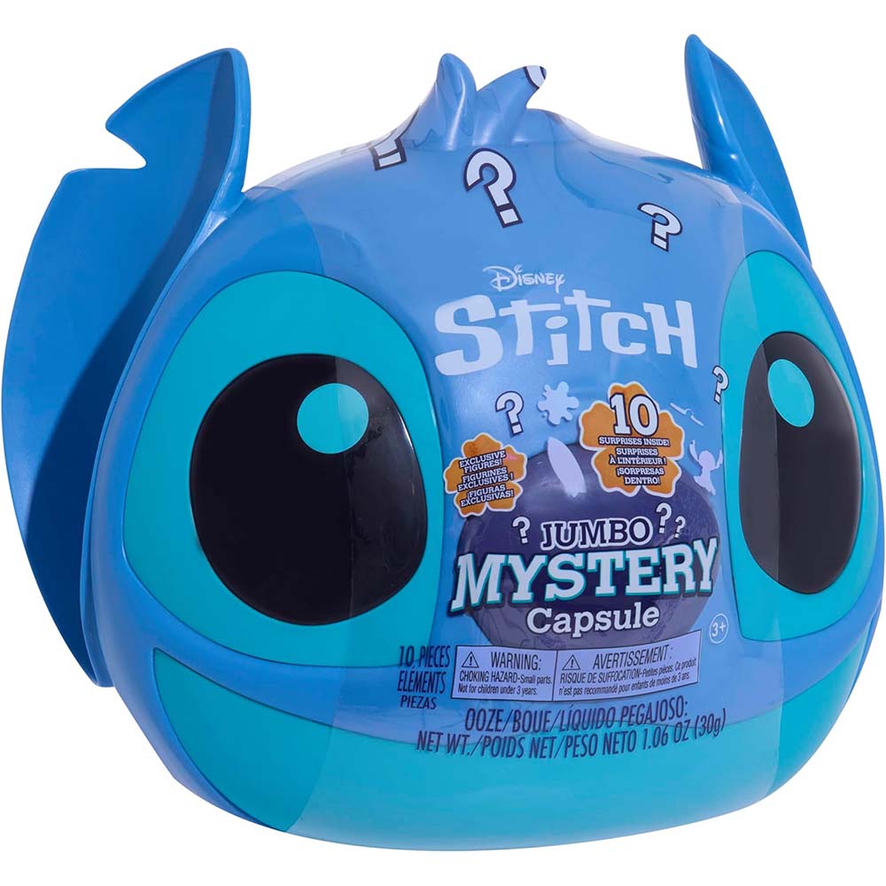 Stitch Jumbo Mystery Capsule 46193, coleccionables sorpresa