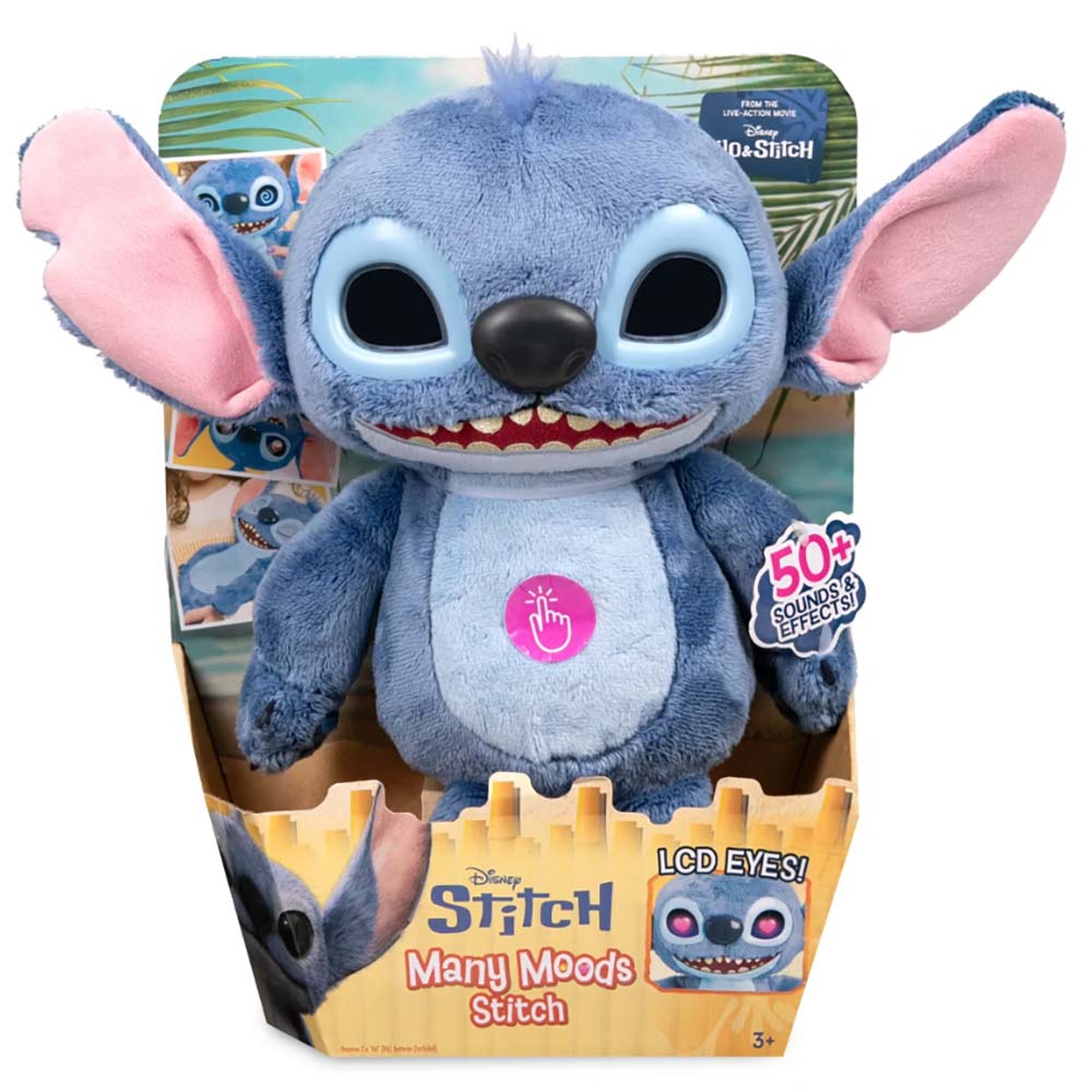 Stitch Many Moods de Lilo & Stitch Live Action Peluche Electrónico 11583