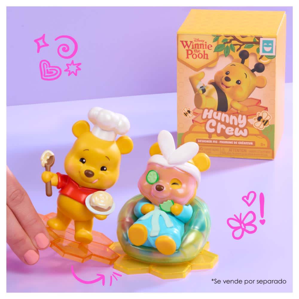 Happy Haul Figura Sorpresa Coleccionable Winnie The Pooh Hunny Crew Disney Serie, coleccionables sorpresa