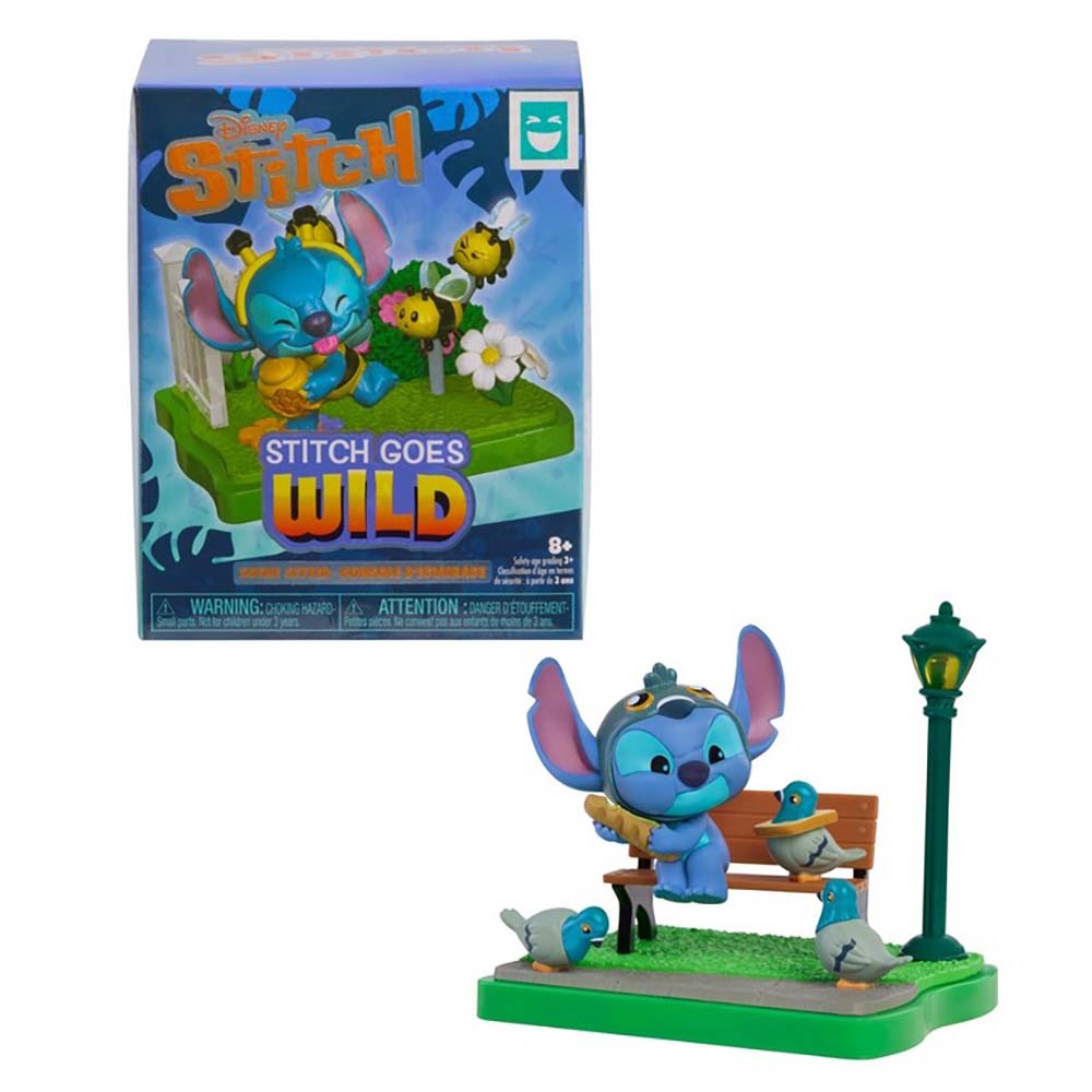 Happy Haul Stitch Figura Coleccionable Sorpresa de 12 cm