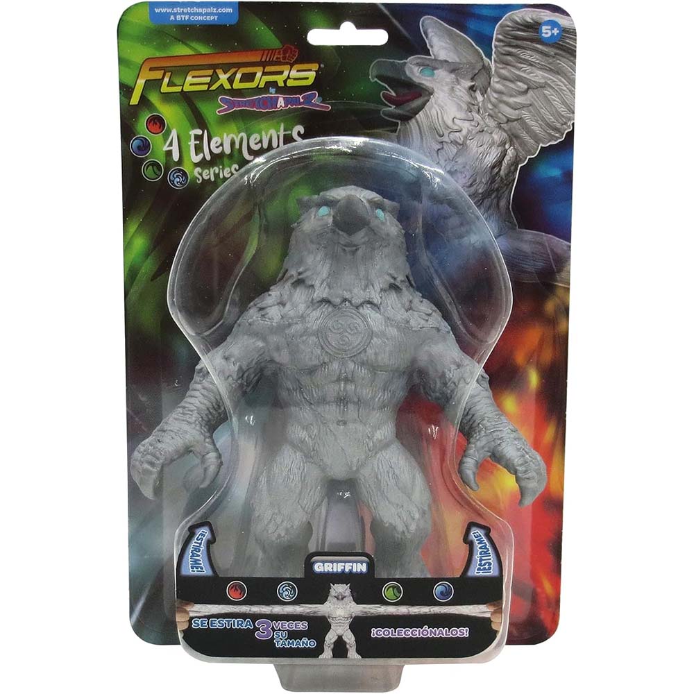 Flexors by Stretchapalz 4 Elements Series - Griffin 177329, figuras de acción