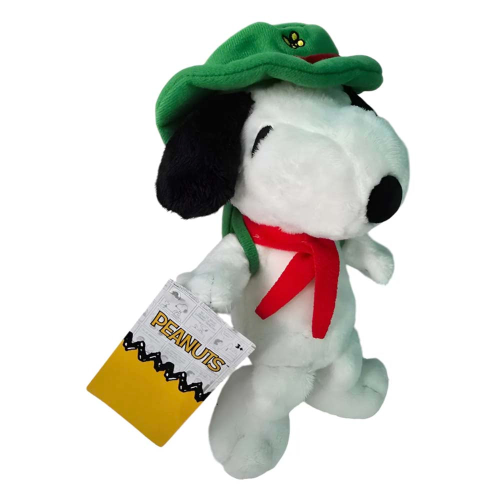 Peluche Snoopy Peanuts 23cm Gorrito Verde 178798