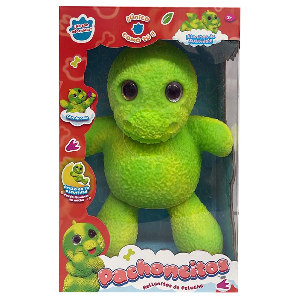 Pachoncitos Rellenitos de Peluche - Verde 183105, peluches
