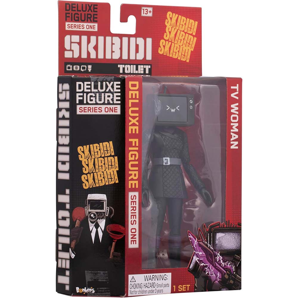 SKIBIDI Toilet Deluxe Figure Series One TV Woman 185906 – Juguetibici ...