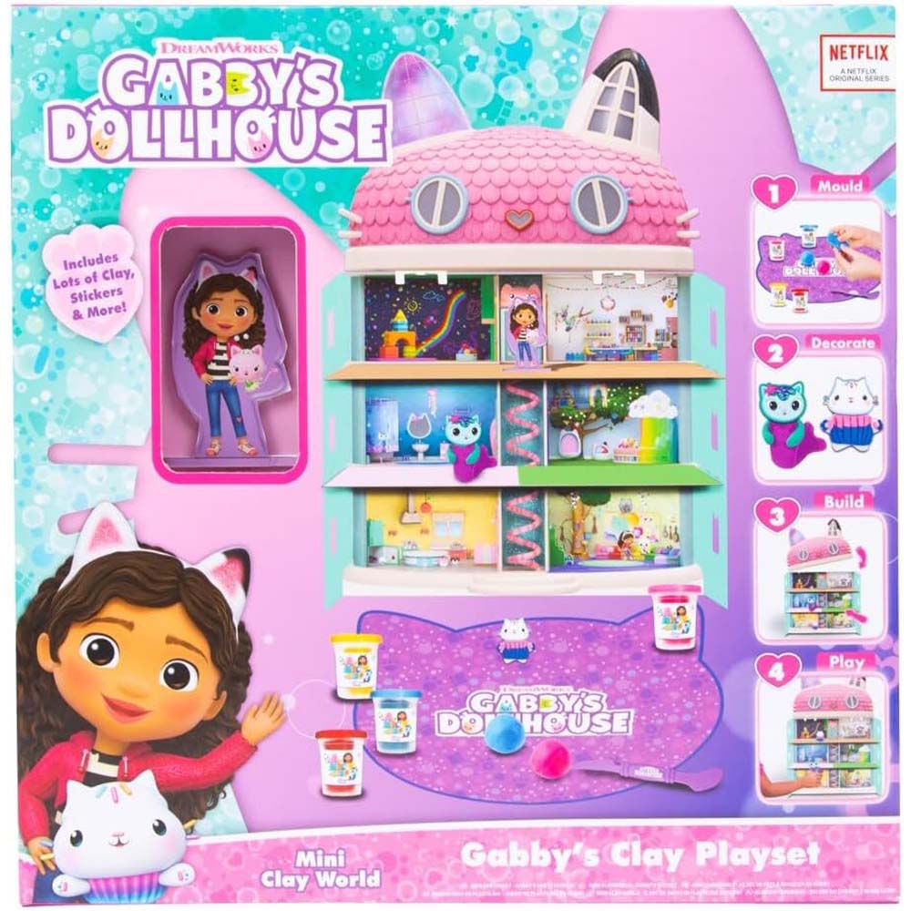 Kiddo MuÃ±eca Gabby Dollhouse Argila Plastilina De MuÃ±ecas La