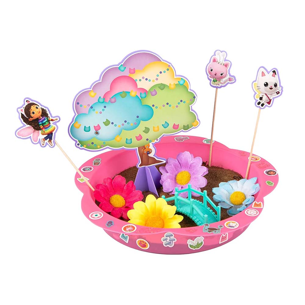 La Casa de Muñecas de Gabby - Jardín de Hadas de Kitty 182117, sets de juego