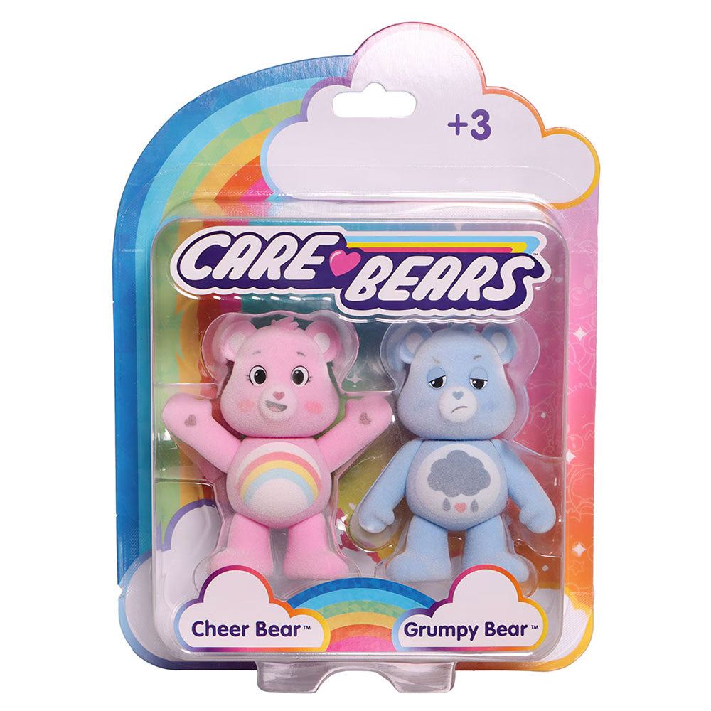 Care Bears 3" Cheer Bear & Grumpy Bear 182950