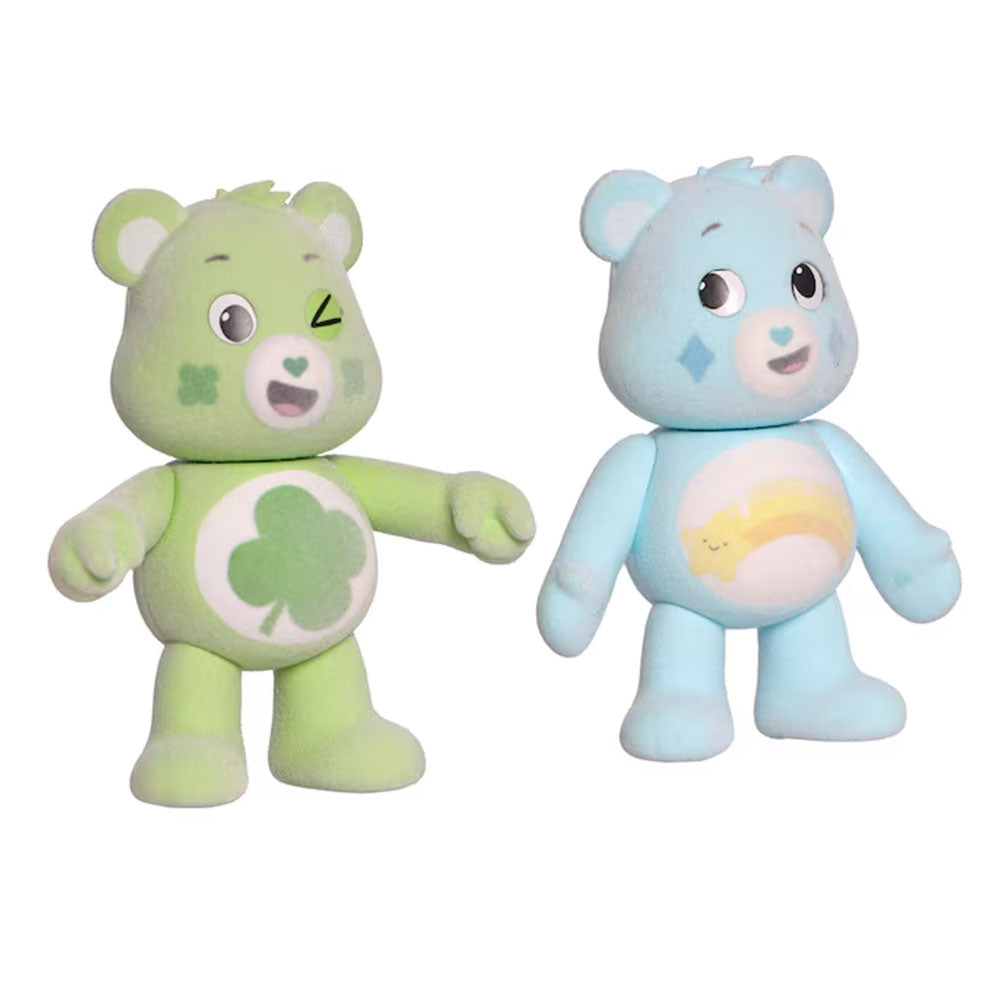 Care Bears 3" Good Luck Bear & Wish Bear 182950, peluches