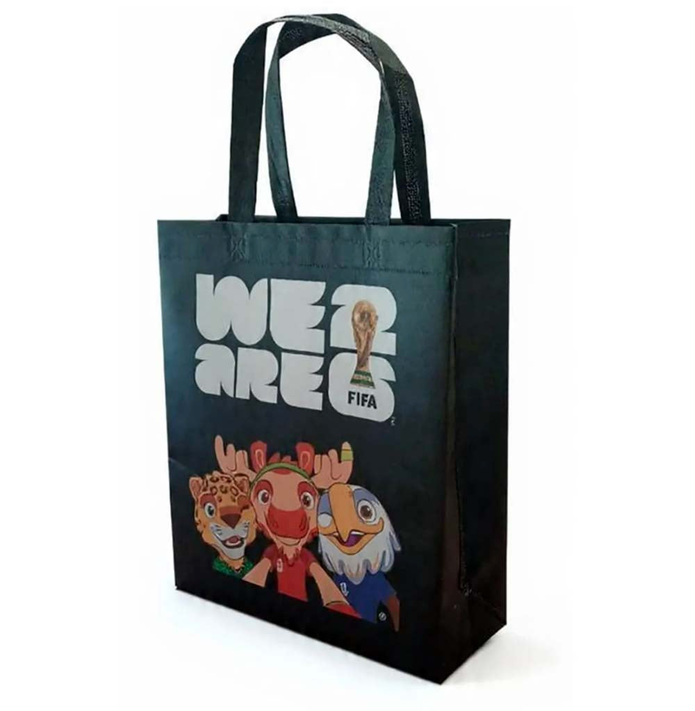 Tote Bag Mascotas FCW26 Mundial FIFA 2026, estampas