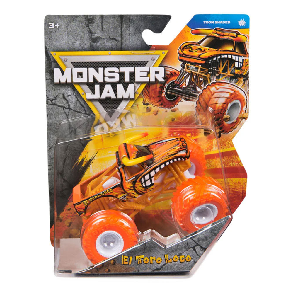 MONSTER JAM 1:64 - EL TORO LOCO LLANTAS NARANJA 6044941