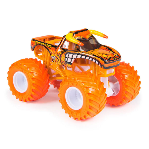 MONSTER JAM 1:64 - EL TORO LOCO LLANTAS NARANJA 6044941