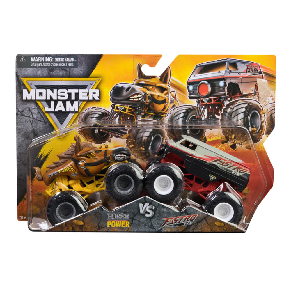 Monster Jam 1:64 Horse Power Vs Fastro Van 6064128