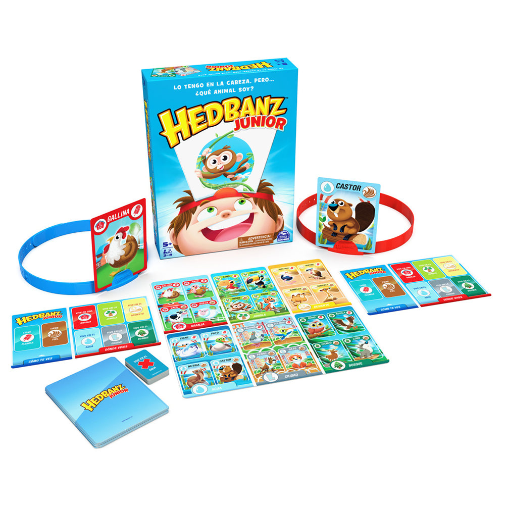 Juego Hedbanz Junior 6066412: Juego de mesa - Edad 6+