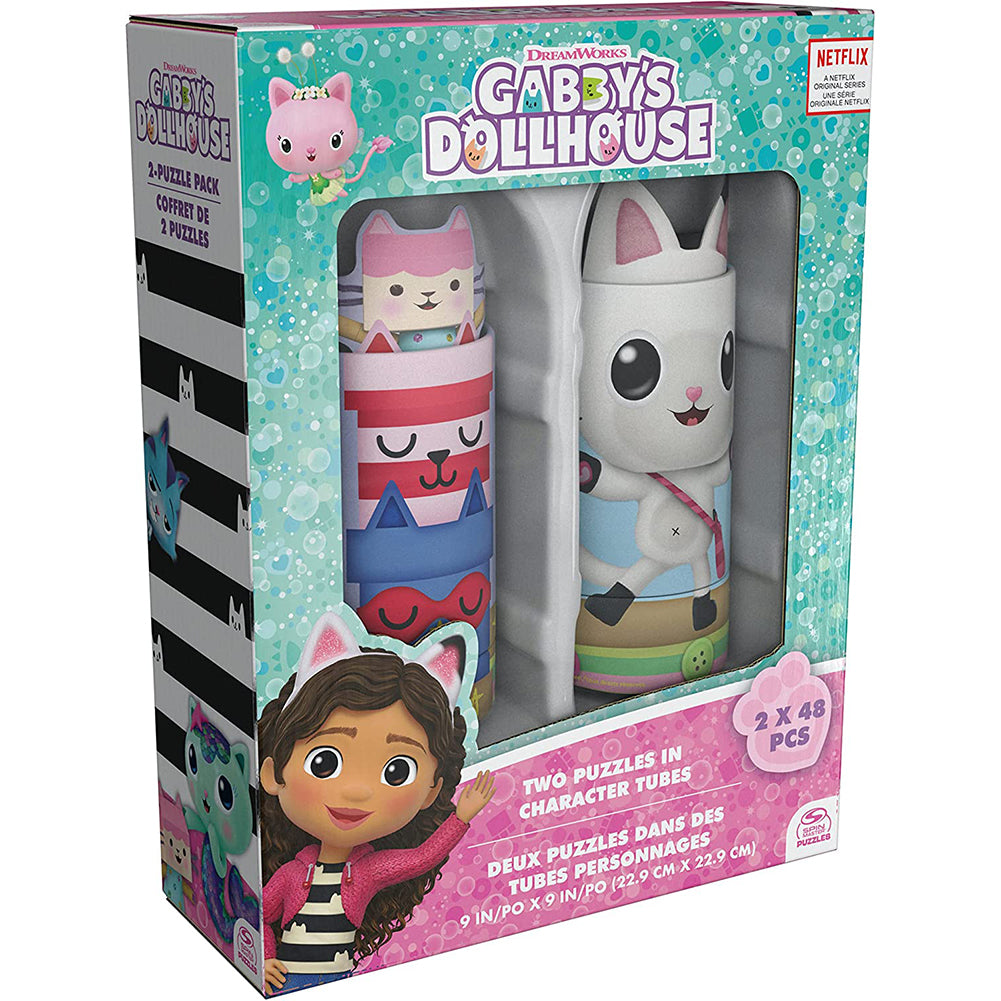 Spin Master Rompecabezas de tubo Gabby's 6065772 - Edad 3+
