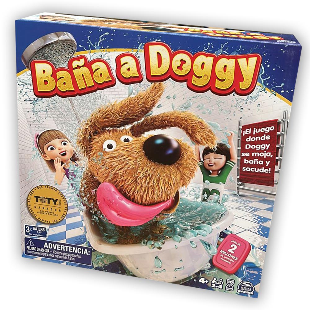 Spin Master Juego Baña a Doggy 6068172: Juego de mesa - Edad 4+