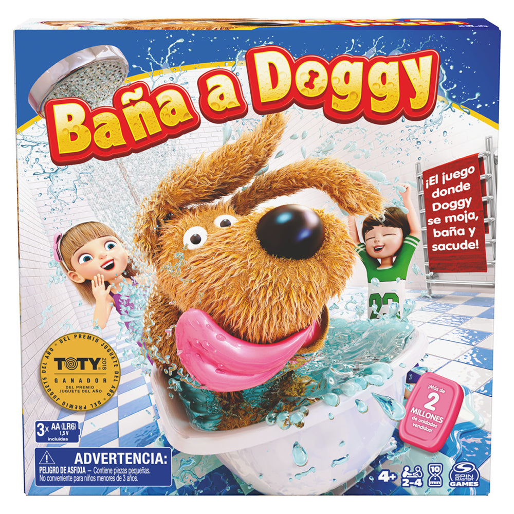 Spin Master Juego Baña a Doggy 6068172: Juego de mesa - Edad 4+