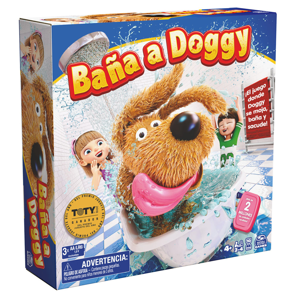 Spin Master Juego Baña a Doggy 6068172: Juego de mesa - Edad 4+