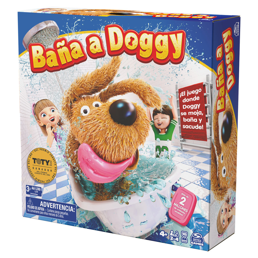 Spin Master Juego Baña a Doggy 6068172: Juego de mesa - Edad 4+