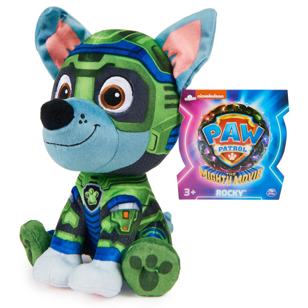 Paw Patrol Mighty Movie Peluche Básico Rocky 6067089