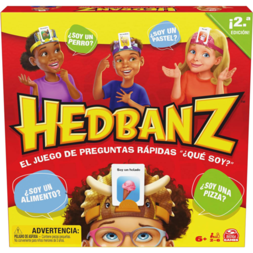 Juego Hedbanz Familia 6067980: Juego de mesa - Edad 6+