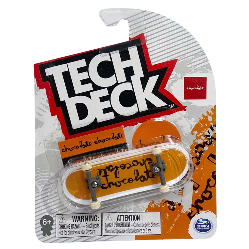 Tech Deck Patineta 96 mm Chocolate 6067049, patinetas de dedo