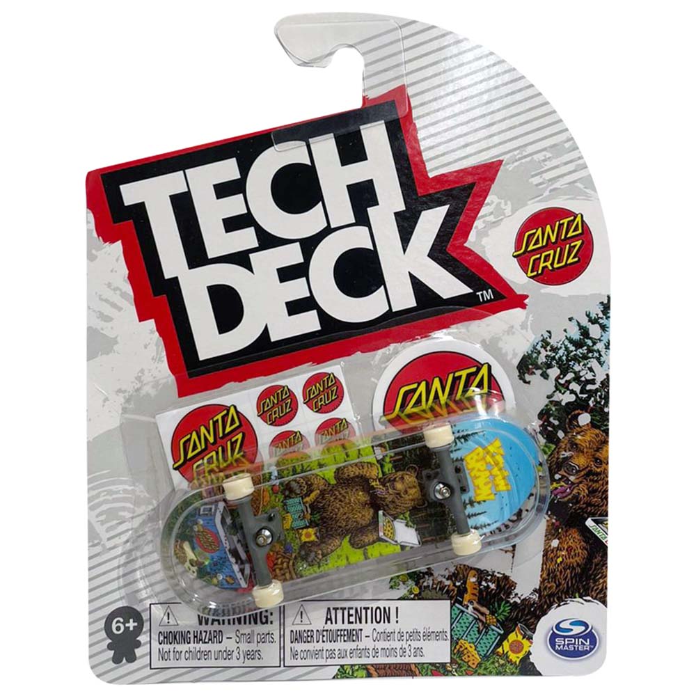 Tech Deck Patineta 96 mm Santa Cruz 6067049