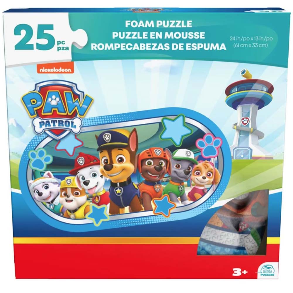 Novelty Rompecabezas Foamy Paw Patrol 6066802 - Edad 3+