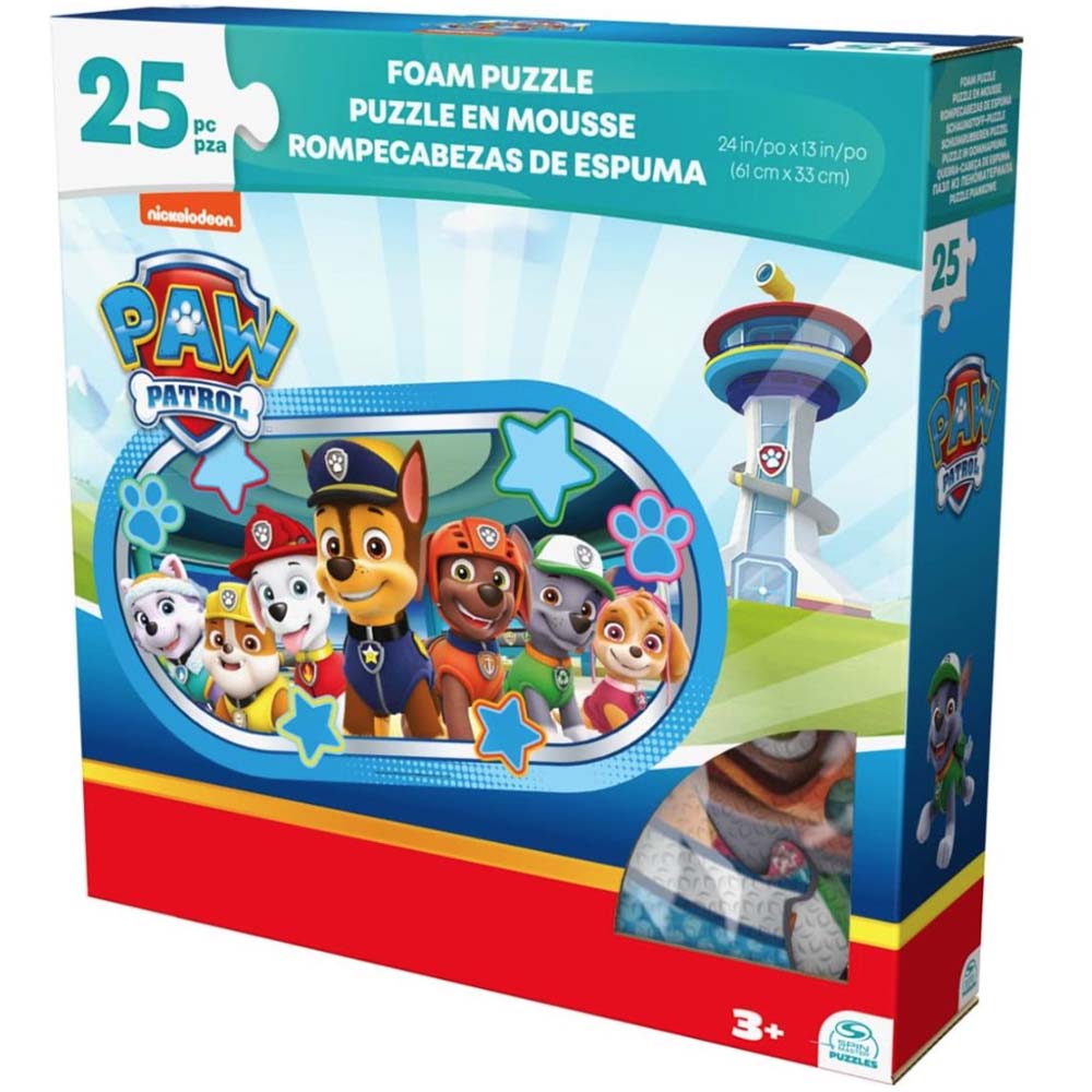 Novelty Rompecabezas Foamy Paw Patrol 6066802 - Edad 3+