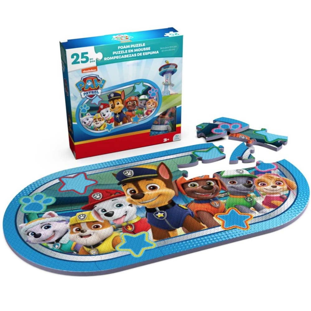 Novelty Rompecabezas Foamy Paw Patrol 6066802 - Edad 3+