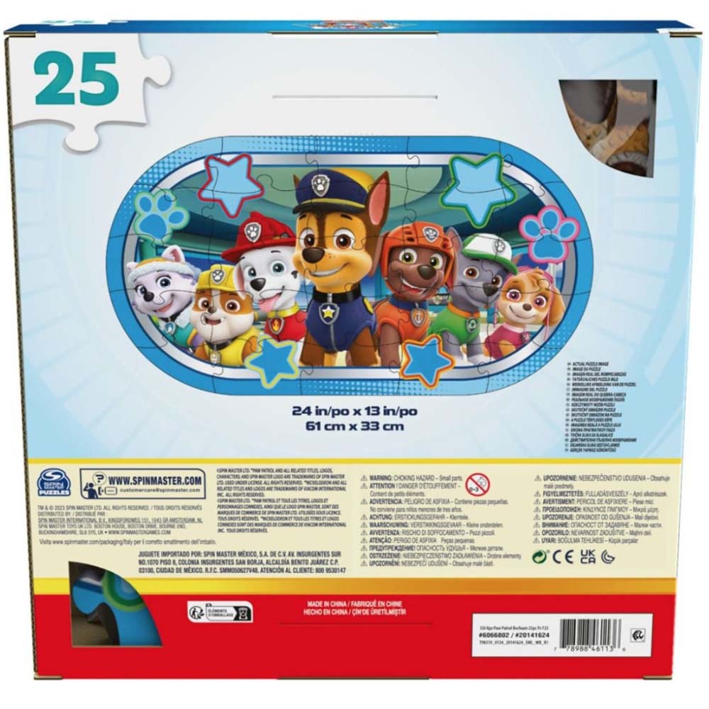 Novelty Rompecabezas Foamy Paw Patrol 6066802 - Edad 3+