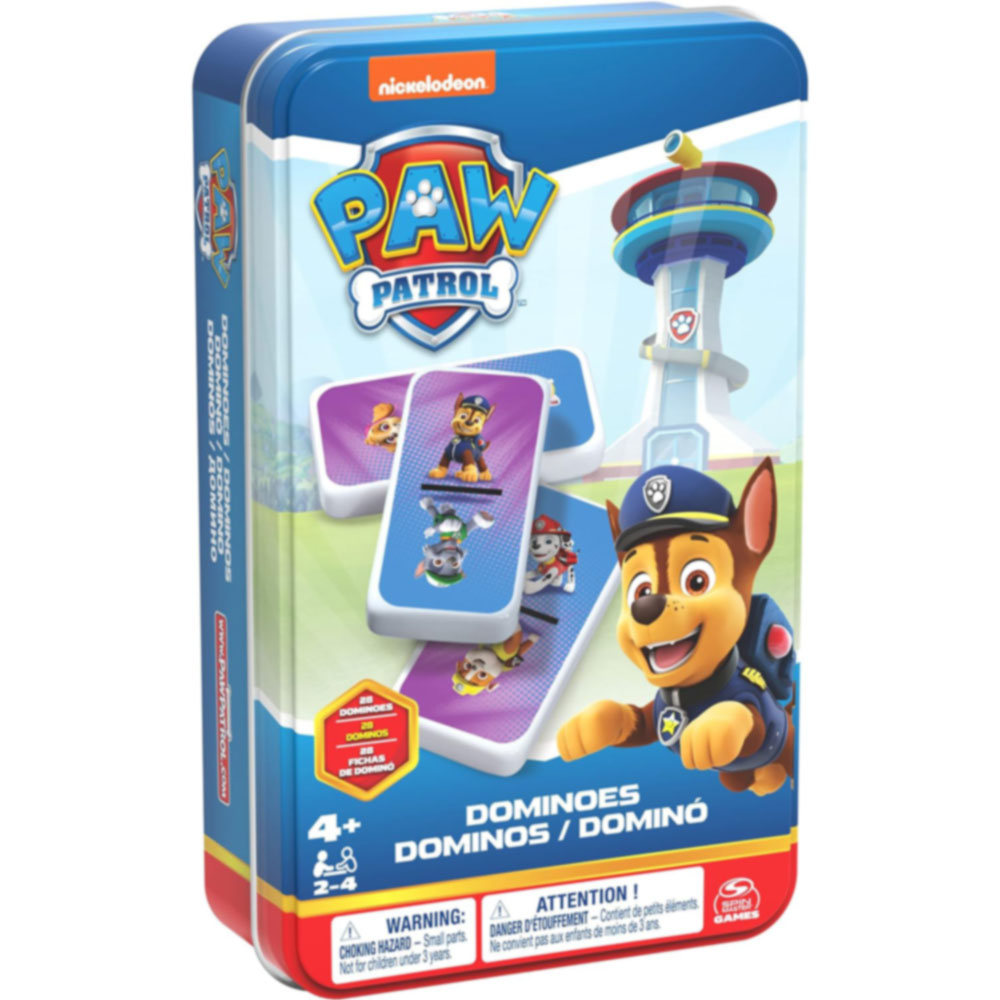 Spin Master Domino de 6 Paw Patrol 6067468: Juego de mesa