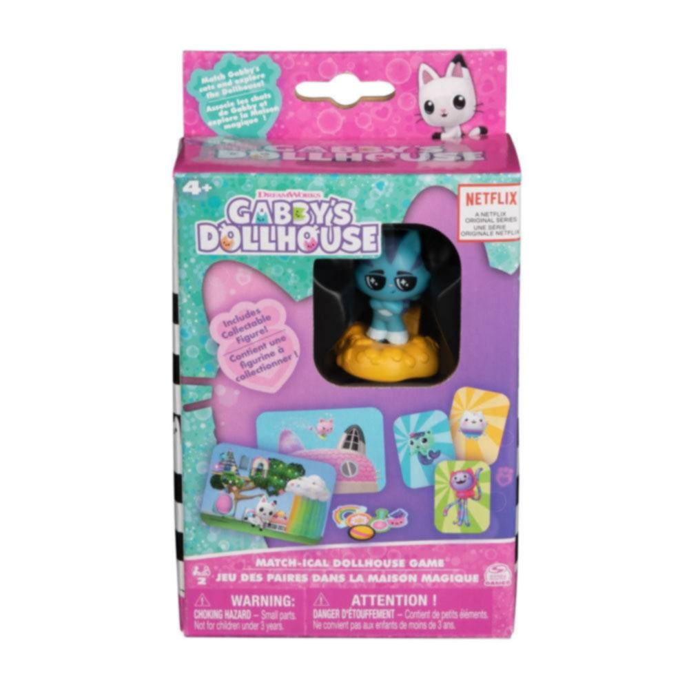 La casa de muñecas de Gabby Casa de Gabby Juego de Pares Mágicos 6067191: Juego de mesa - Edad 3+