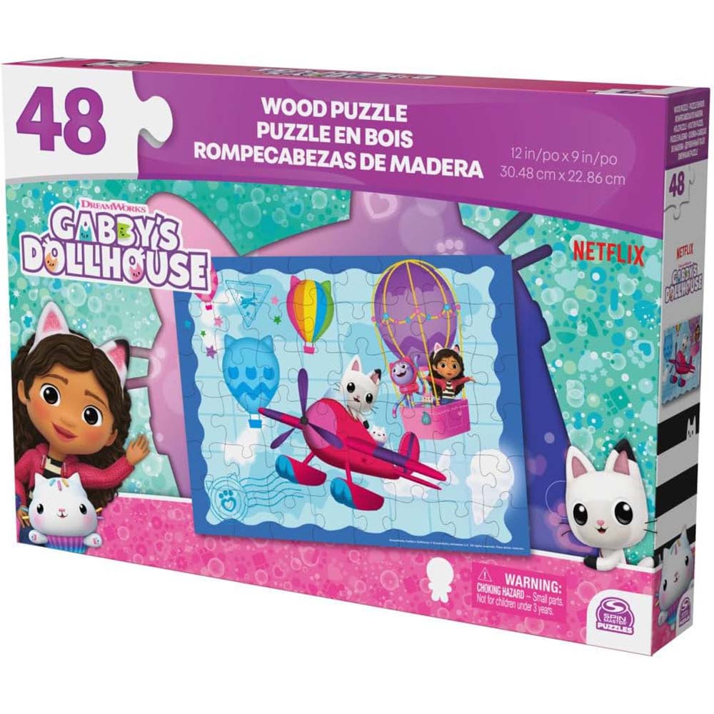 Novelty Rompecabezas Madera Gabby’s 6067989 - Edad 3+