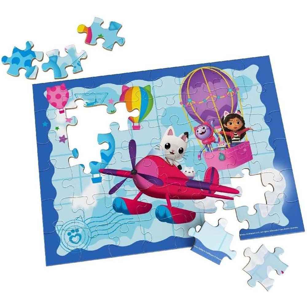 Novelty Rompecabezas Madera Gabby’s 6067989 - Edad 3+